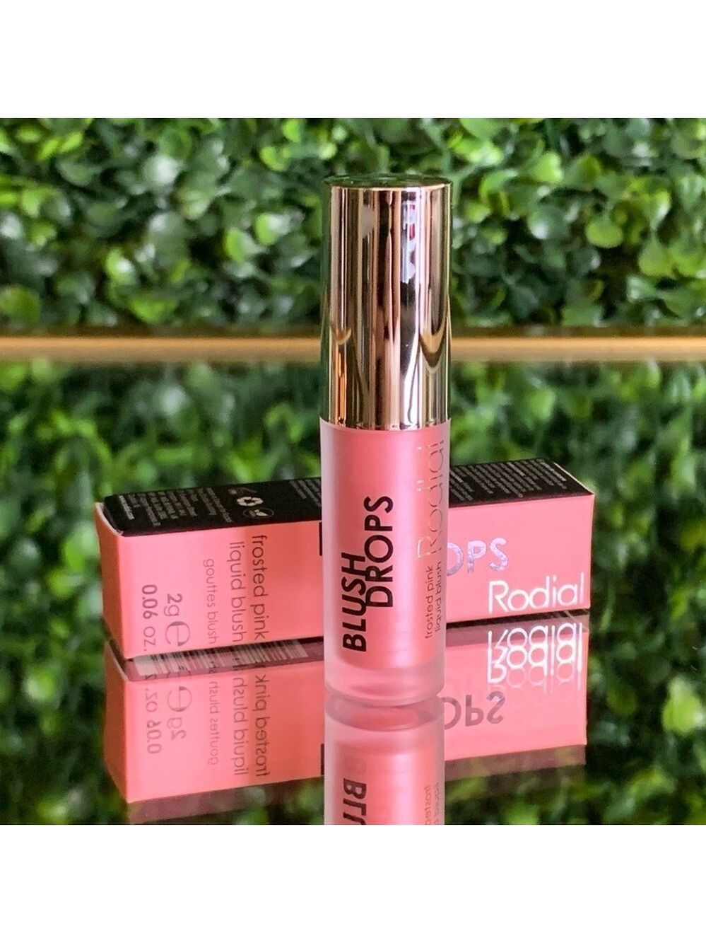 Rodial Frosted Pink Liquid Blush Drops | NEW | Mini Travel Size